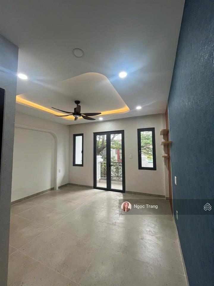 Bán nhà hẻm đẹp 2 xe hơi tránh nhau 5x16m (cn 70m2) 4 tầng gần kề đại học văn lang chỉ 13.5 tỷ tl