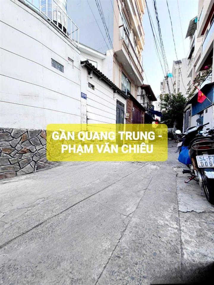 Nhà riêng bán tại đường phạm văn chiêu, 3,65 tỷ, 40m2, 2pn, 2wc, hàng hot
