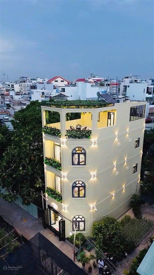Nhà mới xây ngay mặt tiền phan huy ích 65m² (513) 4 tầng full nội thất hẻm xe hơi tránh nhau
