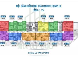 Tôi có suất ngoại giao 33 lê văn lương, dt 70m², giá 100tr/m2