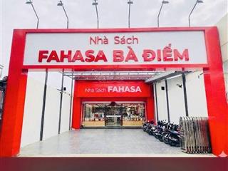 Mặt tiền bà điểm, gần chợ đầu mối hóc môn  nguyễn thị sóc  430m2, 10x43m, 1 đời chủ  74 triệu/m2