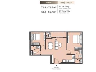 Em cần bán căn 2n2vs tầng trung có hỗ trợ vay 70% đến tháng 7 năm 2027