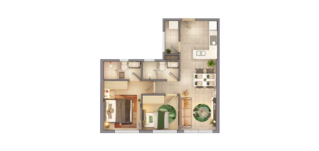 Bán gấp căn 2pn góc, view q1, hướng mát, giá tốt, hỗ trợ vay ngân hàng.  0932 113 ***