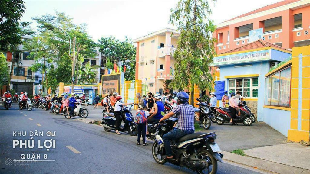 Bán đất nền  sổ đỏ riêng, kdc phú lợi q8, giá tốt  đầu tư sinh lời ngay!  0932 113 ***