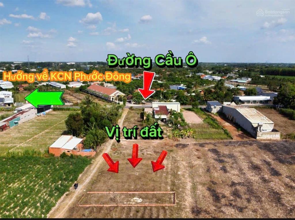 110m2 thổ cư ngay gần cổng kcn phước đông 3200ha. 5xx tr