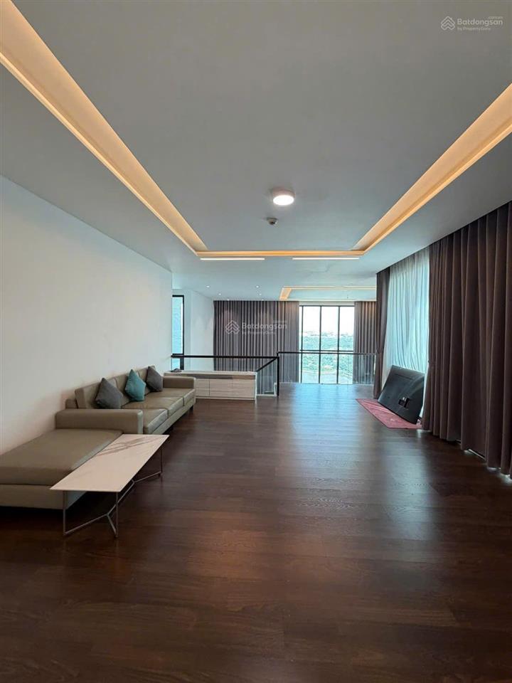 Giá cực tốt! cc penthouse duplex d'edge thảo điền 411m2, giá 80 tỷ vnd, 4pn, 3wc, nội thất đầy đủ.