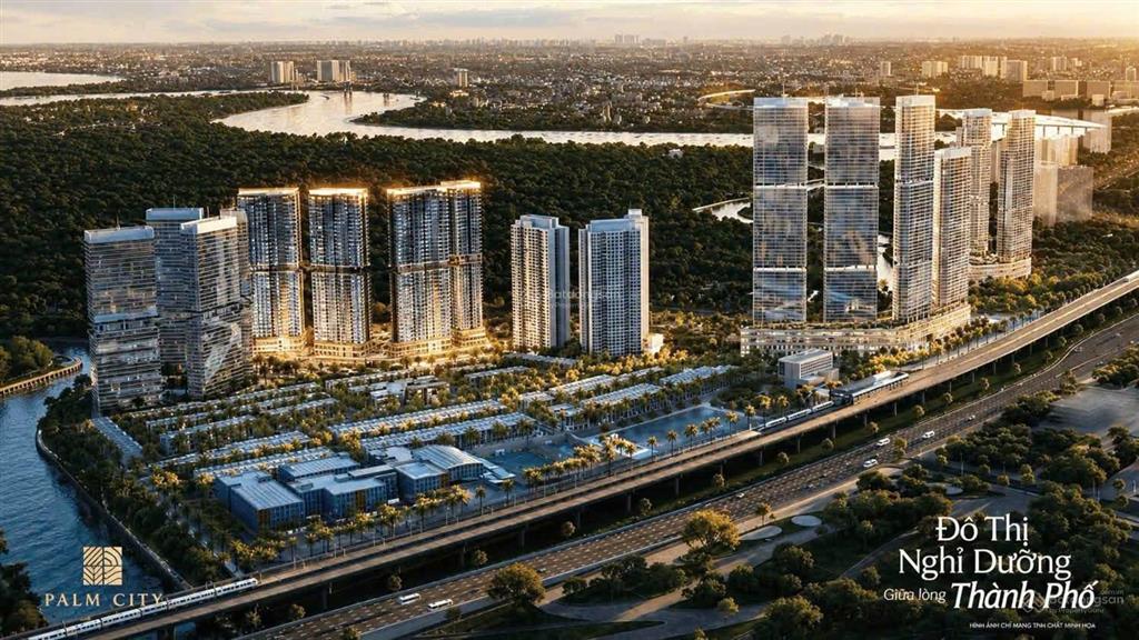 Siêu phẩm palm river giai đoạn mới căn hộ palm river 3 mặt giáp sông  bàn giao cao cấp & giới hạn