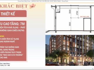 Shop khối đế cơ hội đầu tư dòng tiền ngay trung tâm sun urban city