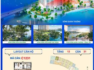 Duy nhất căn the charm view pháo hoa siêu đẹp tại sun nha trang