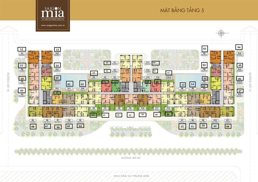 Bán cc sài gòn mia, 4,55 tỷ, 66m2, 2pn, 2wc, siêu hot