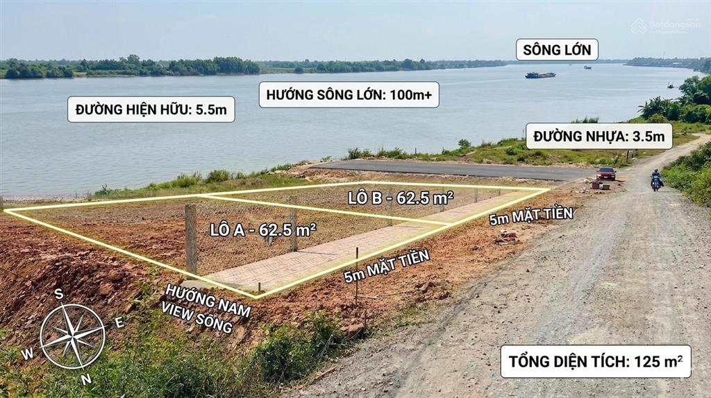 Đất nền 551m2 ở bình hiệp, sông rồ, kiến tường, long an, 3,5 tỷ chính chủ hàng hiếm