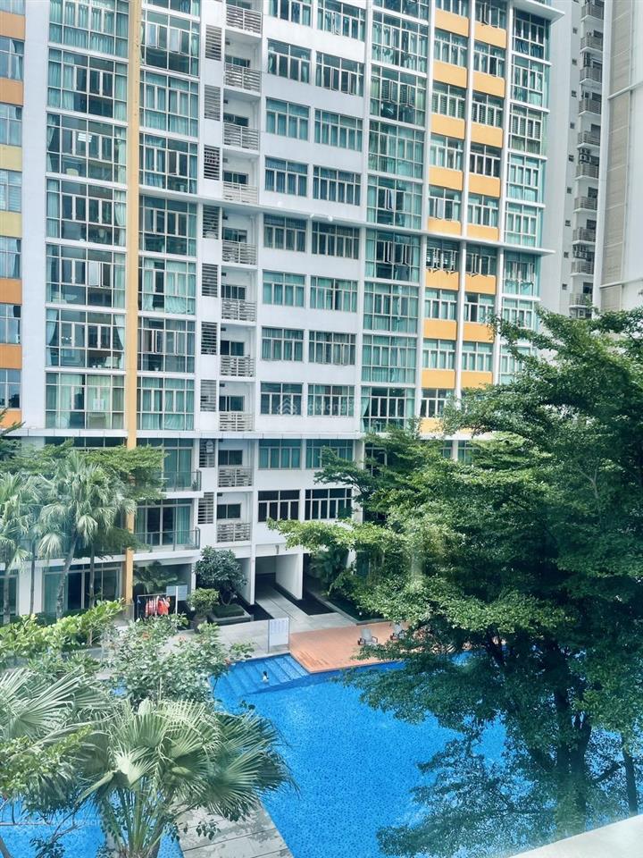 Cho thuê 3 phòng ngủ the vista full nội thất mới, view hồ bơi.