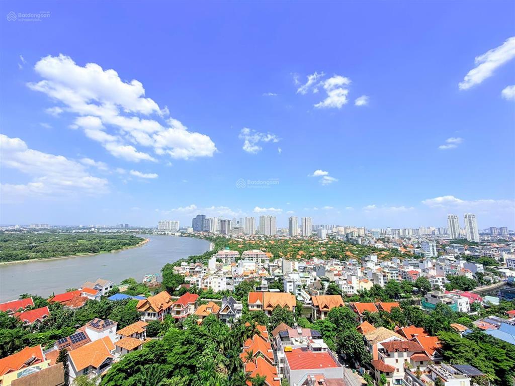 Cho thuê 3 phòng ngủ d'edge thảo điền, nội thất mới, đẹp lung linh, view sông.
