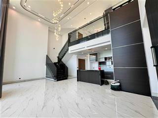 Cho thuê penthouse d'edge thảo điền nội thất cơ bản, căn hiếm có trên thị trường