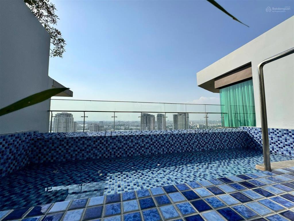 Cho thuê penthouse d'edge thảo điền nội thất cơ bản, căn hiếm có trên thị trường