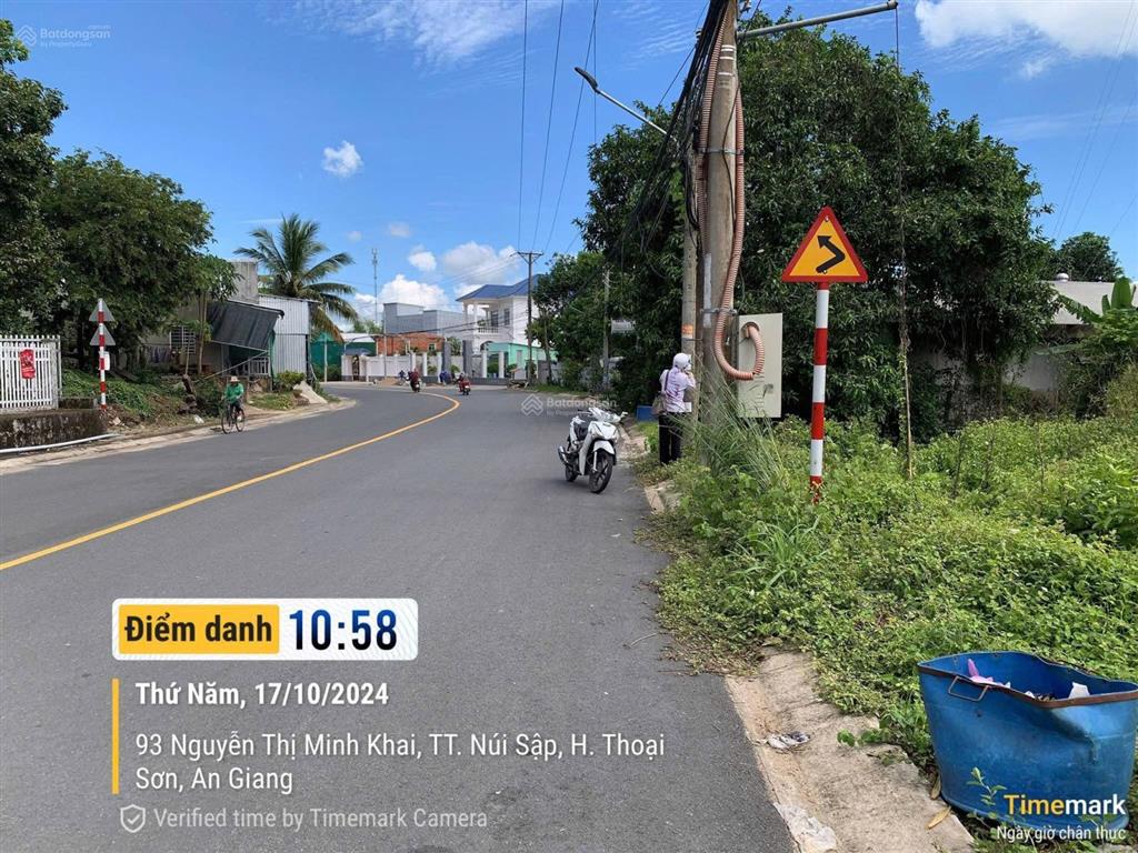 Cơ hội vàng sở hữu đất mặt tiền trung tâm thị trấn núi sập, thoại sơn