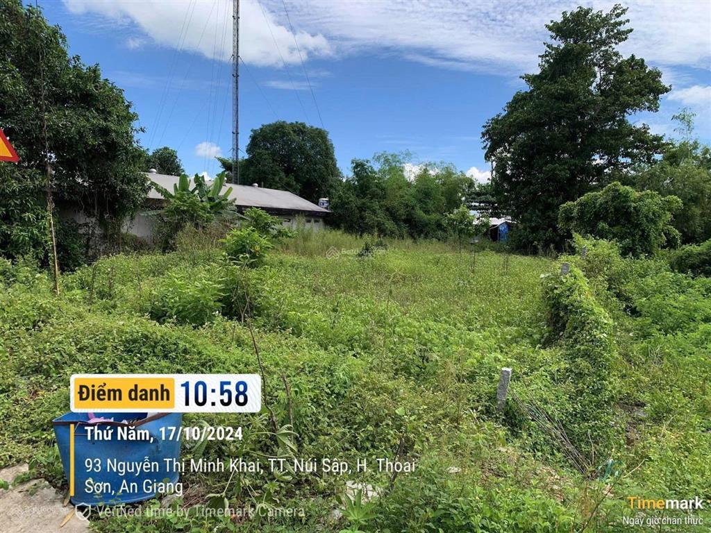 Cơ hội vàng sở hữu đất mặt tiền trung tâm thị trấn núi sập, thoại sơn