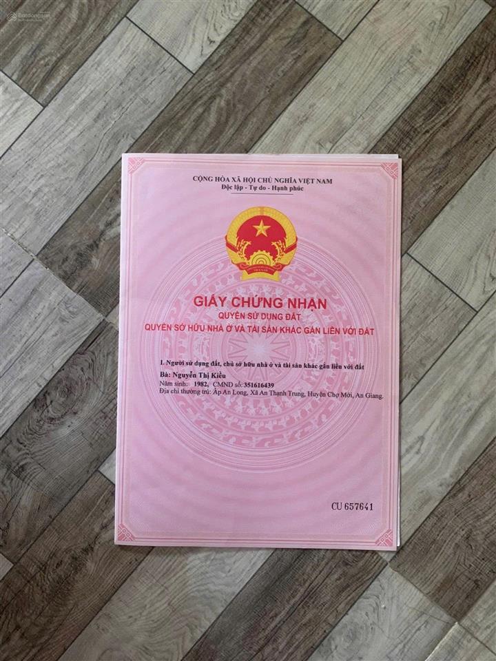 Cơ hội vàng sở hữu đất mặt tiền trung tâm thị trấn núi sập, thoại sơn