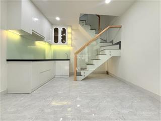 Đinh bộ lĩnh  nhà mới 14m (3.6x3.8)  3 tầng  hẻm thông  full nội thất