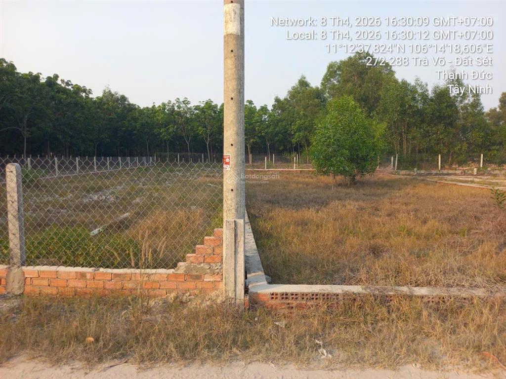 Bán đất 1/ trà võ đất sét, thạnh đức, gò dầu