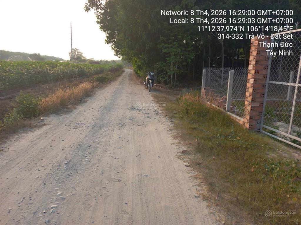 Bán đất 1/ trà võ đất sét, thạnh đức, gò dầu