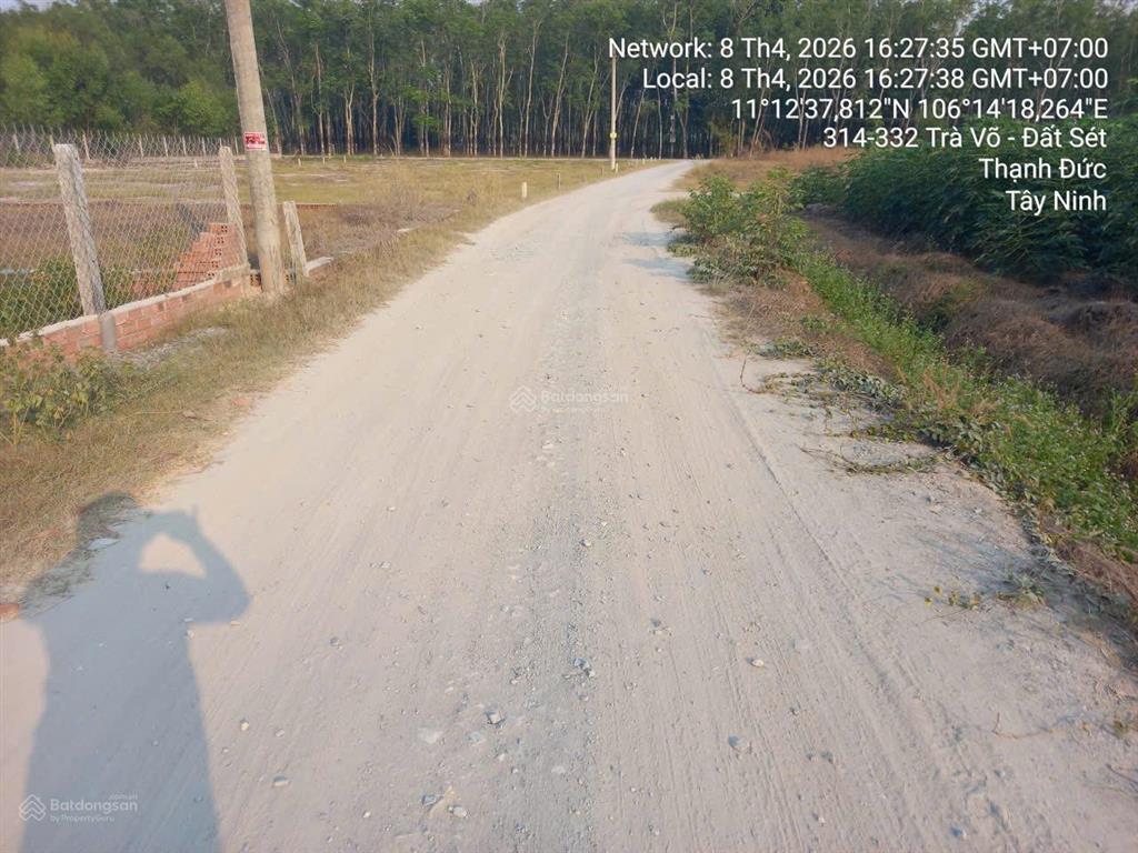 Bán đất 1/ trà võ đất sét, thạnh đức, gò dầu