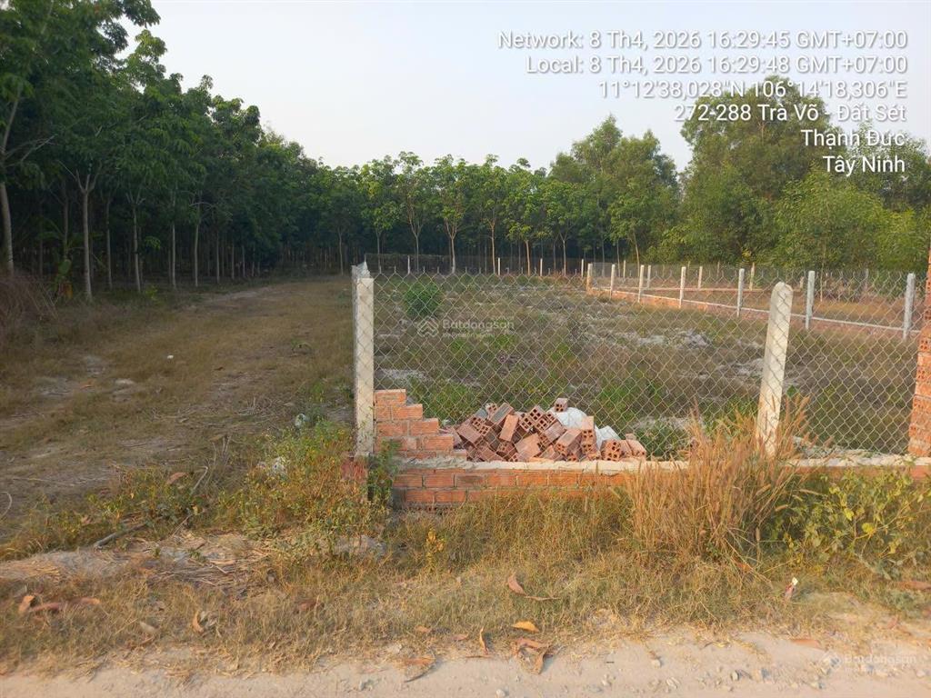 Bán đất 1/ trà võ đất sét, thạnh đức, gò dầu