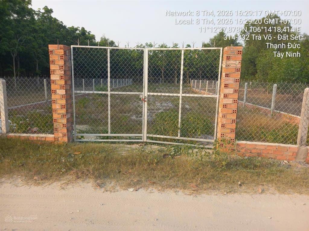 Bán đất 1/ trà võ đất sét, thạnh đức, gò dầu