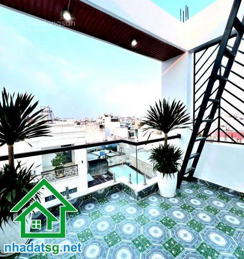 Chỉ 8,5 tỷ siêu phẩm 2 mặt tiền khu gò xoài  nhà 5 tầng thang máy full nội thất cao cấp  5pn