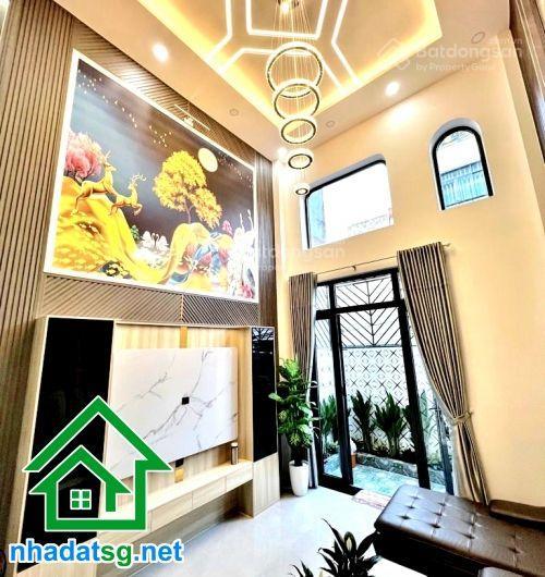 Chỉ 8,5 tỷ siêu phẩm 2 mặt tiền khu gò xoài  nhà 5 tầng thang máy full nội thất cao cấp  5pn