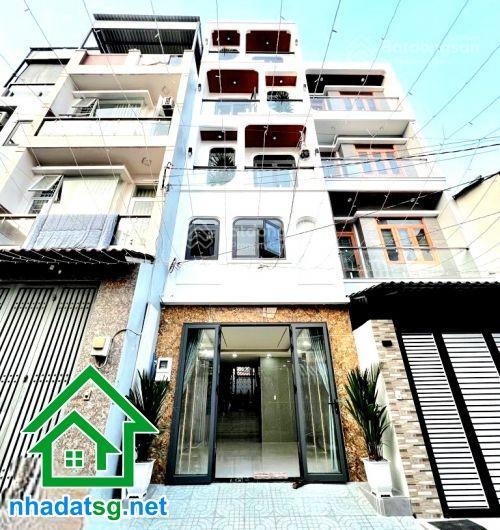 Chỉ 8,5 tỷ siêu phẩm 2 mặt tiền khu gò xoài  nhà 5 tầng thang máy full nội thất cao cấp  5pn