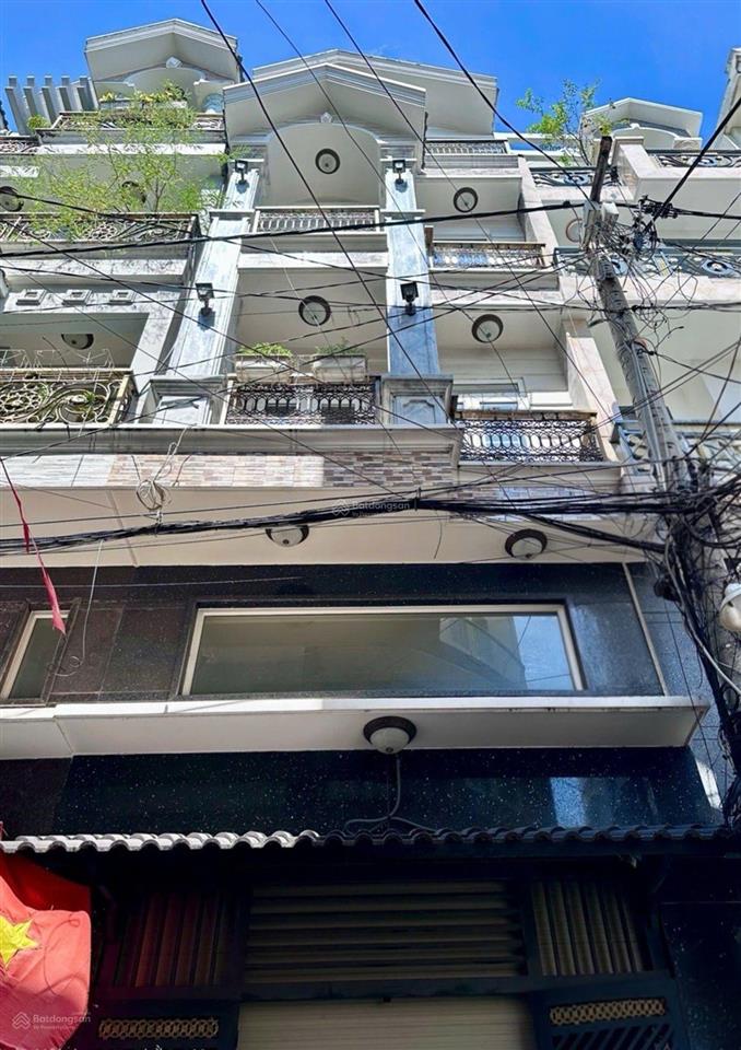 Nhà đẹp 5 tầng, đường nhựa 8m thông, 64m2, 8.5 tỷ, p15, tân bình, khu vip