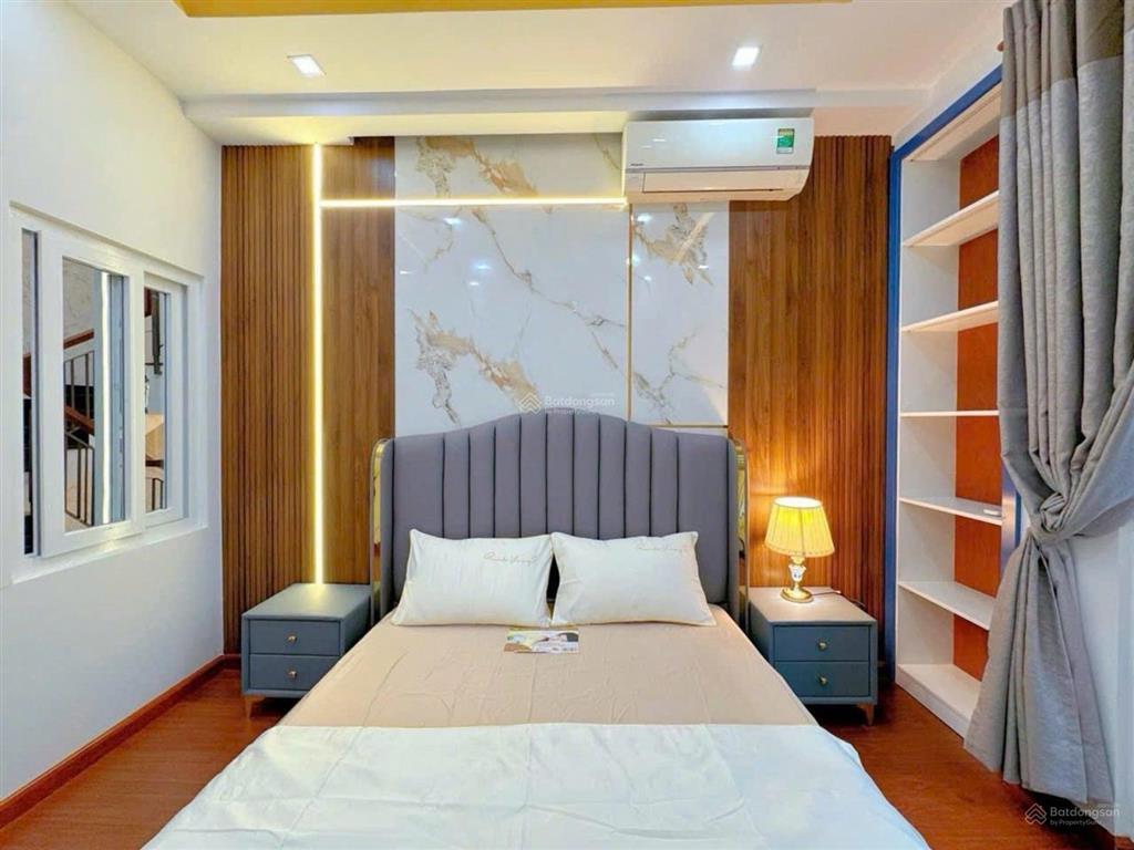 Nhà 5 tầng btct đẹp ở ngay, hẻm ô tô vô nhà, 54m2, 6,4 tỷ, bùi quang là, gò vấp