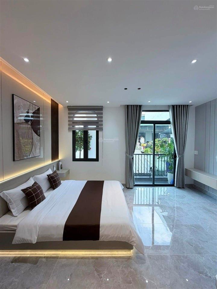 Nhà đẹp 4 tầng full nội thất ở ngay, hẻm ô tô thông, 45m2, phan huy ích, gò vấp, 6,4 tỷ