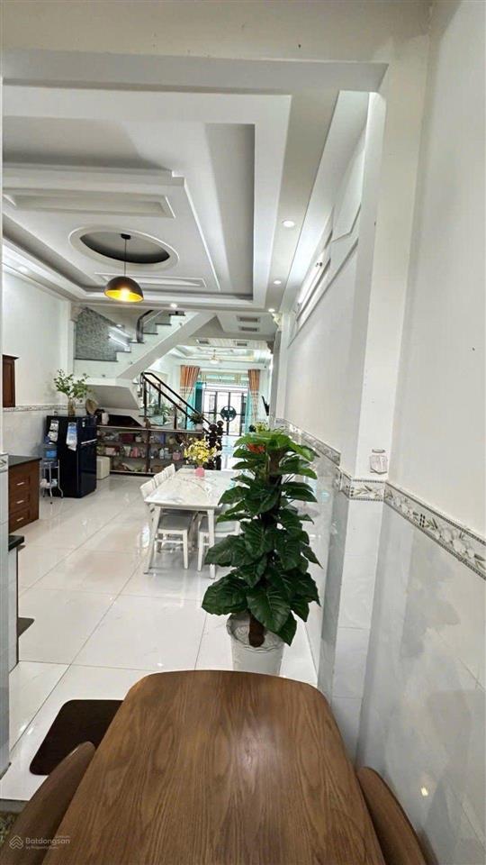 Nhà 3 tầng btct, hẻm nhựa ô tô, 85m2, ngang 5, 7,1 tỷ, nguyễn duy cung, gò vấp