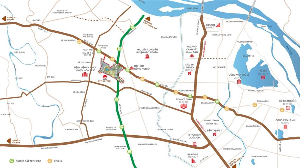 Quỹ căn vip dự án chung cư hh3  hinode royal park giá dự kiến chỉ 7x  8xtr/ m2.  nhận ck cao