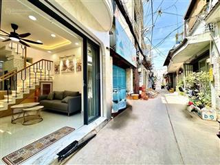 Phan huy ích  hẻm xe hơi  nhà đẹp full nội thất 4,95 tỷ