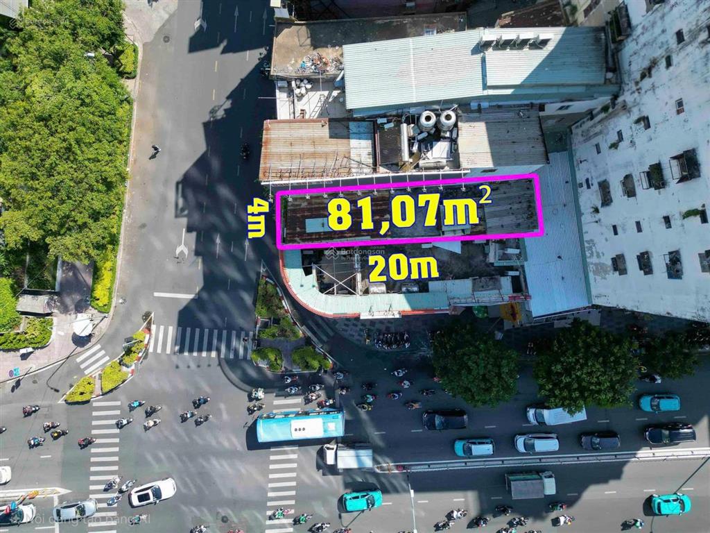 Xuất cảnh bán gấp  bán nhà mặt tiền lê lai 81.07m² 5 tầng  70 tỷ