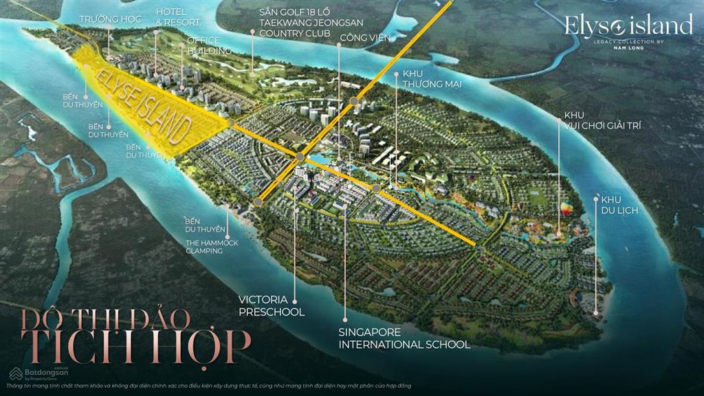 Chính thức mở bán dự án elyse island  biệt thự đảo trong lòng sông đồng nai