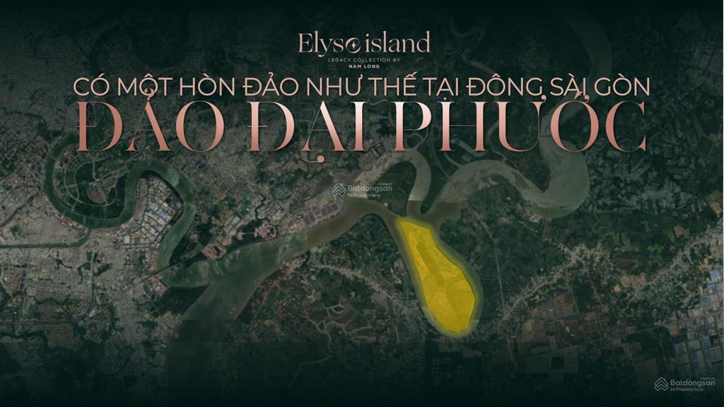 Chính thức mở bán dự án elyse island  biệt thự đảo trong lòng sông đồng nai