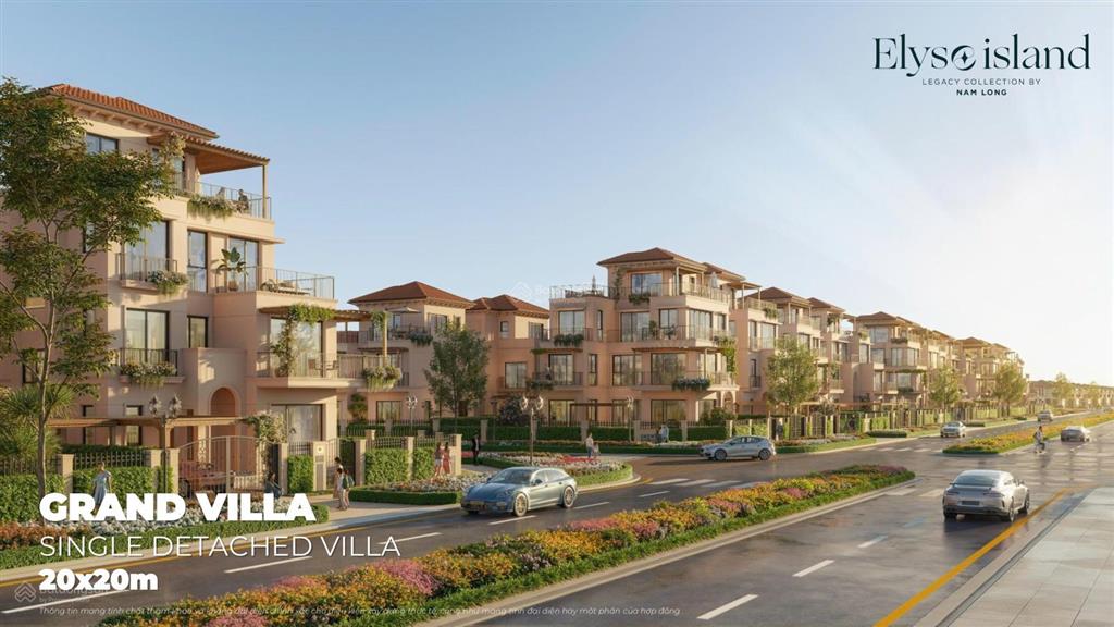 Chính thức mở bán dự án elyse island  biệt thự đảo trong lòng sông đồng nai