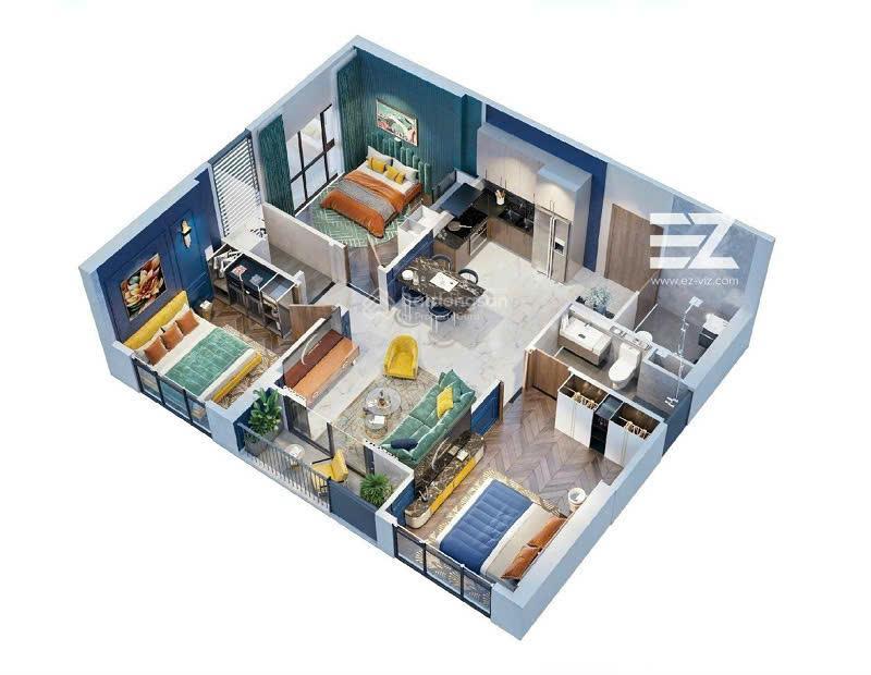 Cc bán gấp 3pn  gs6  view nội khu bể bơi, tầng đẹp  giá tốt nhất phân khu miami vinhome smart