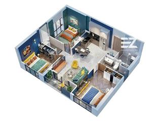 Cc bán gấp 3pn  gs6  view nội khu bể bơi, tầng đẹp  giá tốt nhất phân khu miami vinhome smart
