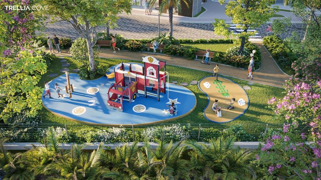 Căn hộ trellia cove view sông  chuẩn sống xanh cuối cùng tại mizuki park