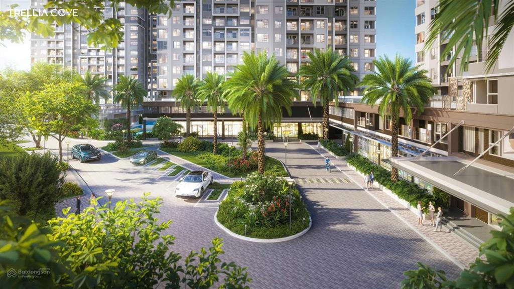 Căn hộ trellia cove view sông  chuẩn sống xanh cuối cùng tại mizuki park