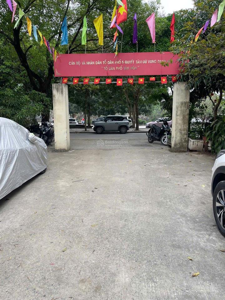Bán lô đất khu liền kề ngay ngã tư vạn phúc  gần cầu mỗ lao 50m² có vỉa hè ô tô tránh đỗ thoải mái
