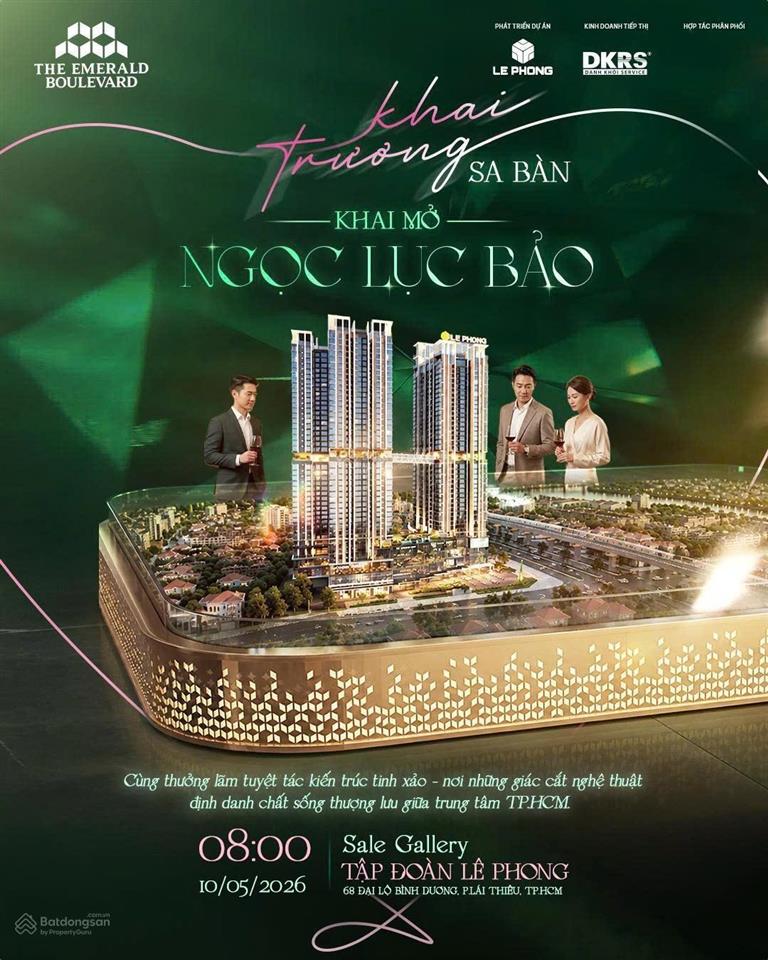 Bán cc đẹp tại the emerald boulevard, 3,7 tỷ, 60m2, nhiều tiện ích