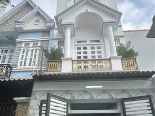 Nhà hẻm vip dân trí nguyễn thị đặng, hiệp thành, q12  ngay chợ giãn dân, 4x15m, hẻm 6m  3 tầng