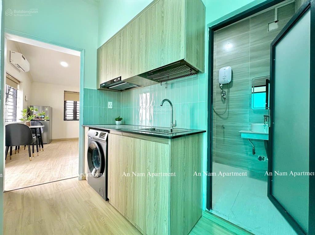 Cho thuê căn hộ 1 phòng ngủ 45m2 sân vườn cạnh phố ẩm thực phan xích longfull nội thấttrống sẵn