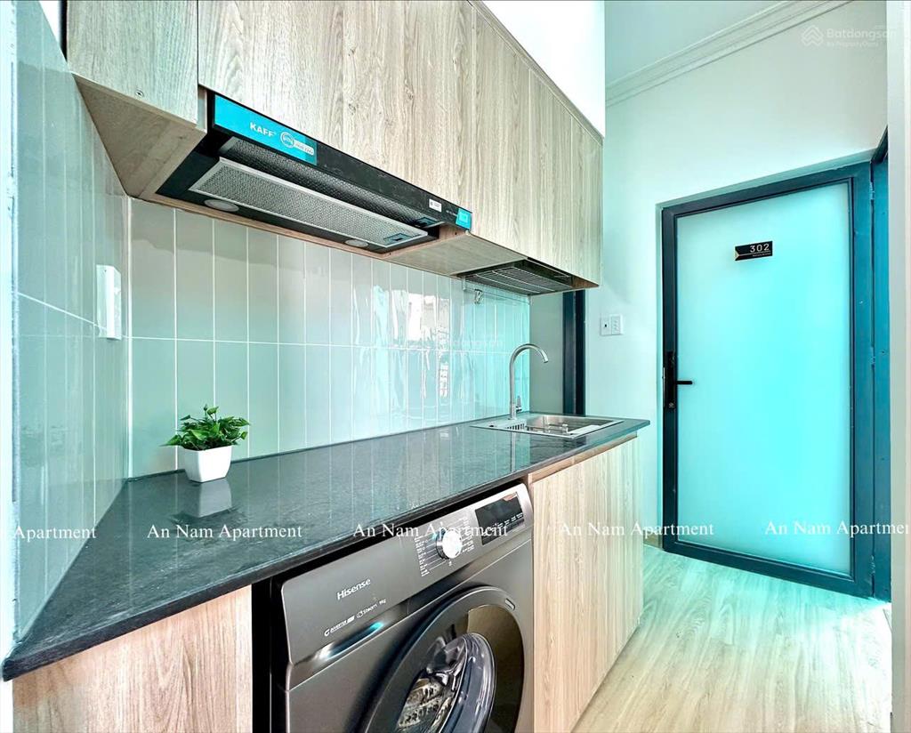 Cho thuê căn hộ 1 phòng ngủ 45m2 sân vườn cạnh phố ẩm thực phan xích longfull nội thấttrống sẵn